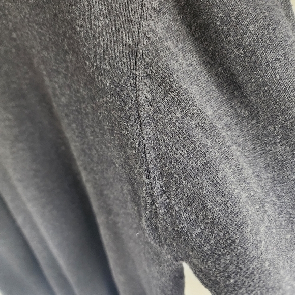 Pronto Uomo Modal Cotton Blend Mock Neck Mens Pullover XL Dark Gray - Picture 6 of 10